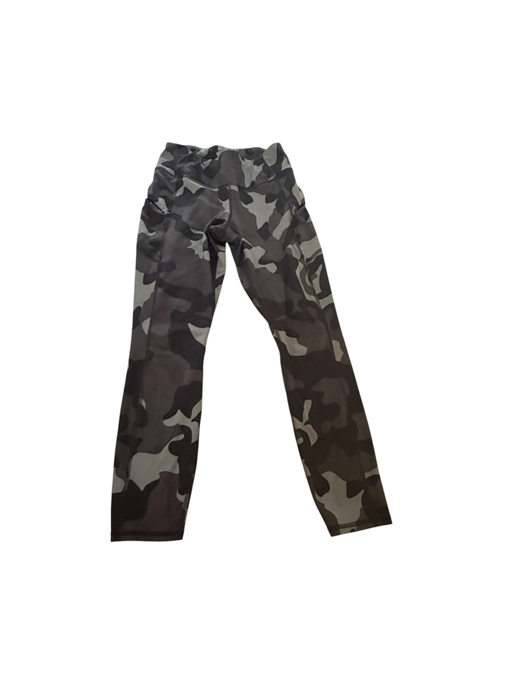 Athleta Black and Gray Camo Leggings